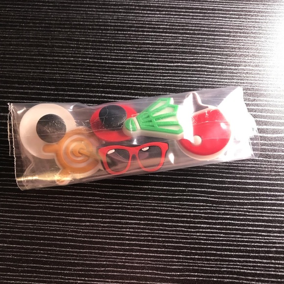 Tennis & Badminton Themed Croc Charms *Bundle 3 Save 20%* - Picture 3 of 5